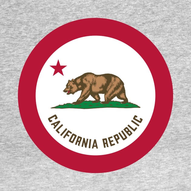 The California Roundel by FranklinPrintCo